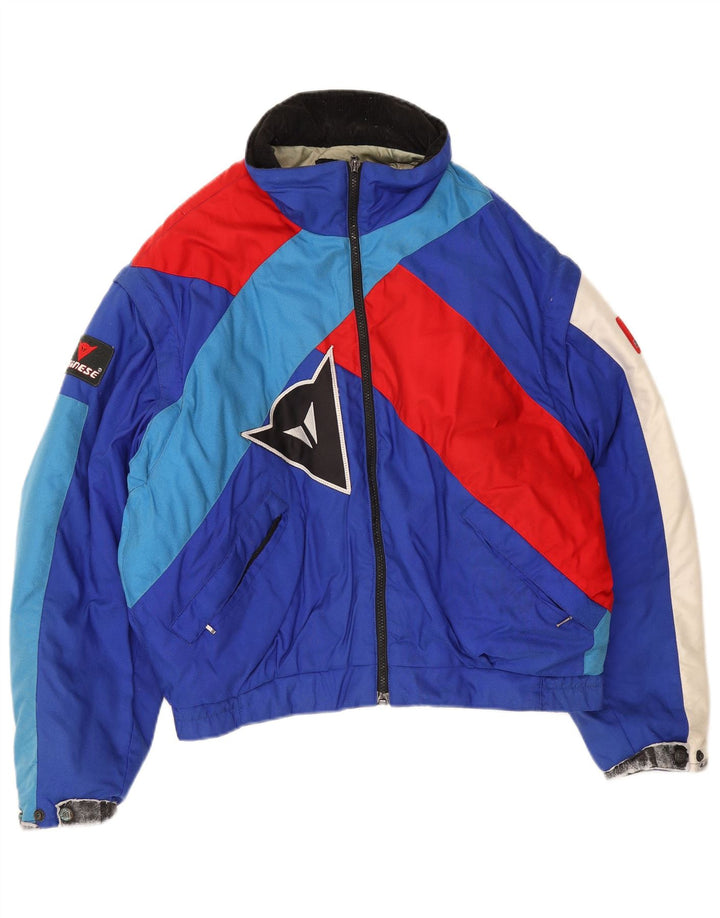 Jachetă Dainese Graphic Racer pentru bărbați Mărimea 54, mare, albastru, bloc de culoare