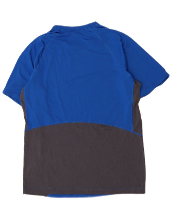 Tricou Columbia Omni-Freeze Zero pentru bărbați, mic, albastru, din poliester