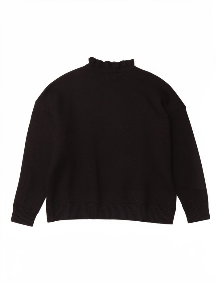 Pulover cu gât țestoasă pentru femei Marks & Spencer UK 16 mare negru