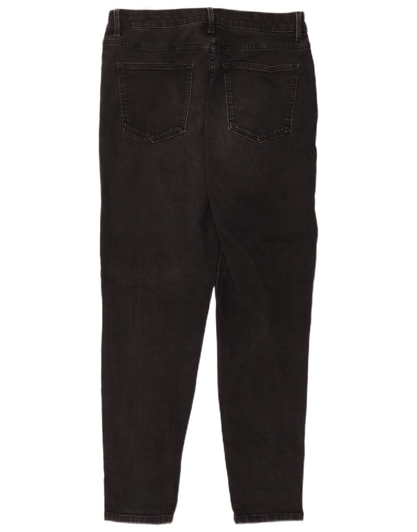 Blugi skinny pentru femei Marks & Spencer UK 14 Large W32 L28 Bumbac negru