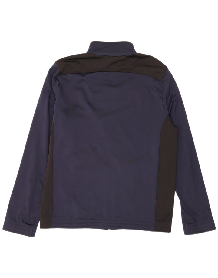 Jachetă de trening pentru bărbați Puma, albastru mediu, sport colorblock