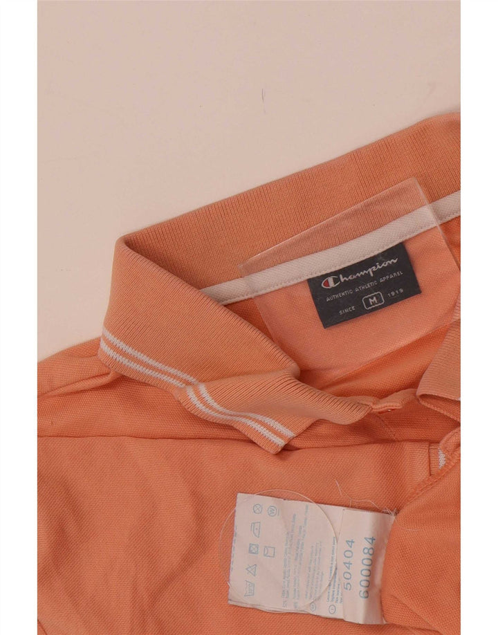 Tricou polo Champion pentru bărbați, bumbac portocaliu mediu