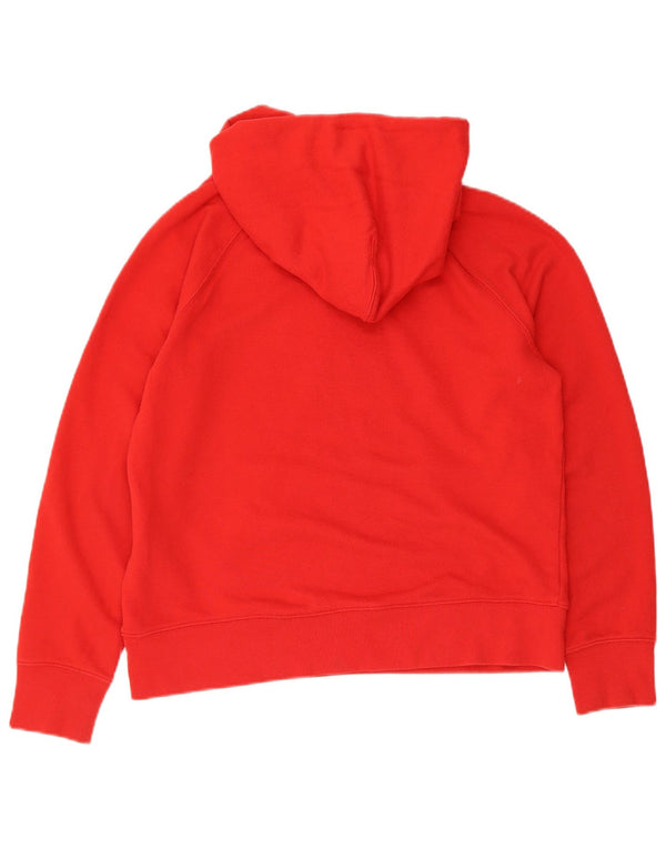 Levi's Pulover cu capota cu grafic pentru femei UK 10 Bumbac roșu mic