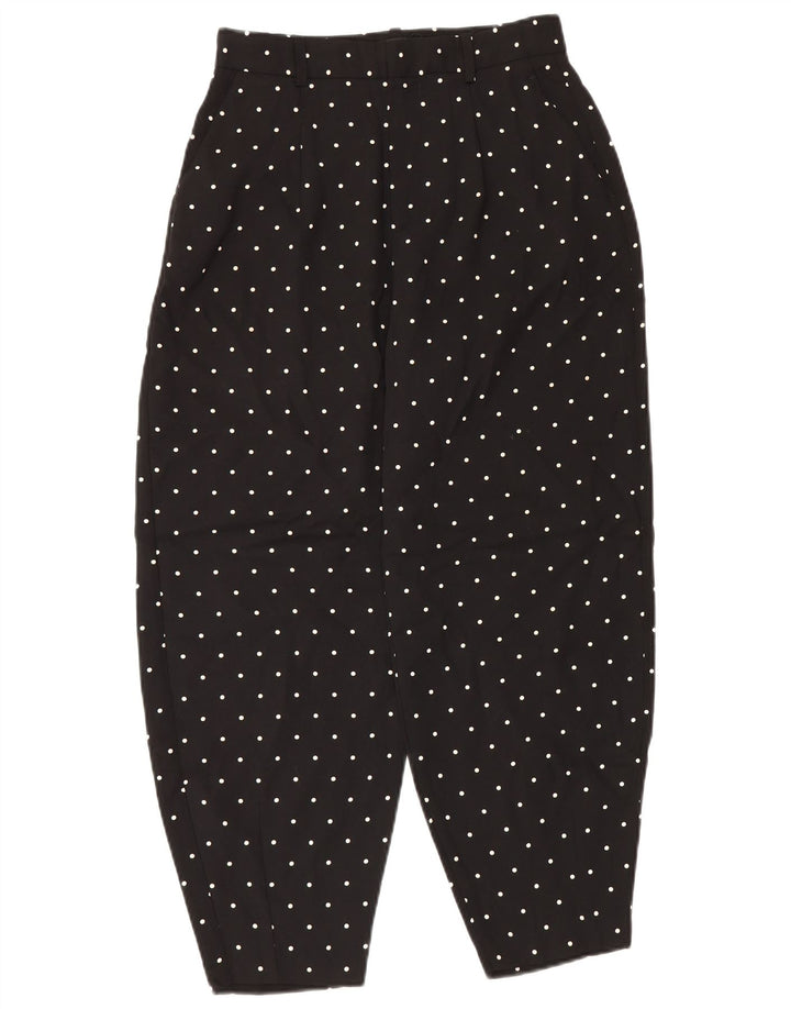 Pantaloni Harem pentru Damă Zara Mici L26 L26 Negru Buline