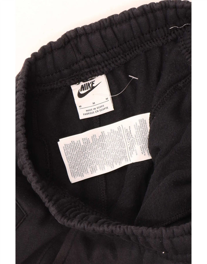 Pantaloni de trening Nike pentru bărbați Joggeri, bumbac mediu negru