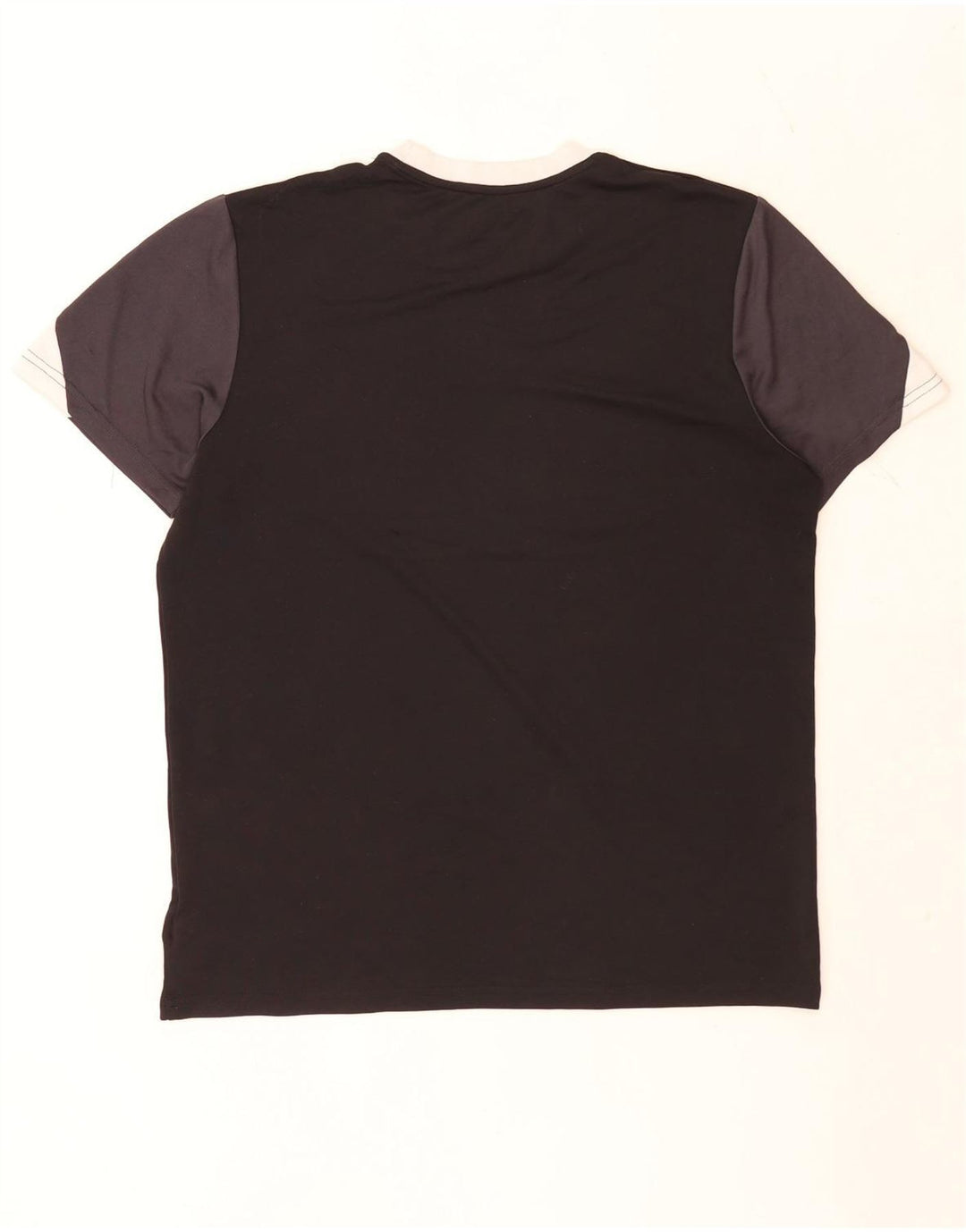 Tricou pentru bărbați Umbro Top mare, negru, poliester color bloc