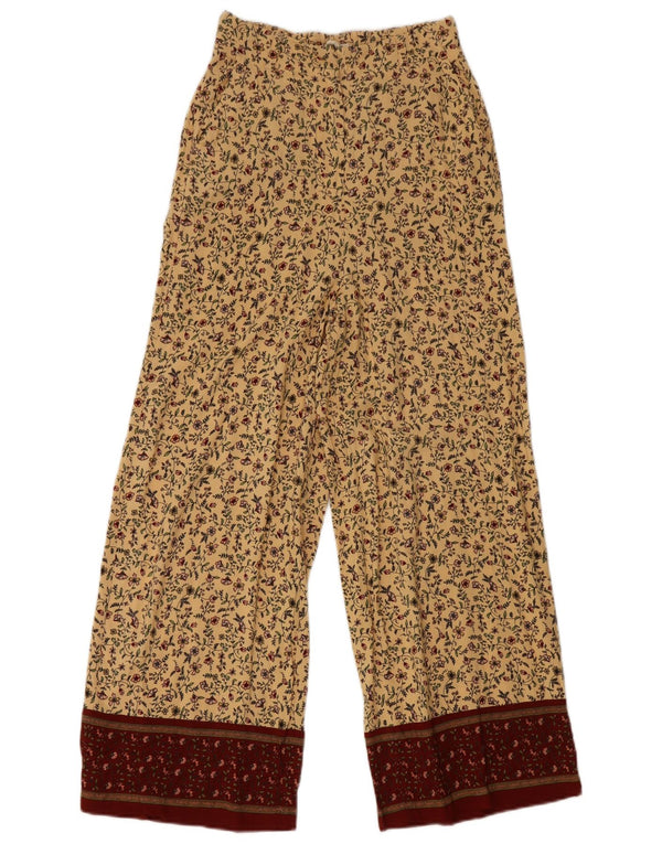 Pantaloni harem pentru femei cu talie înaltă Billabong US 6 Medium W26 L27 Bej Floral