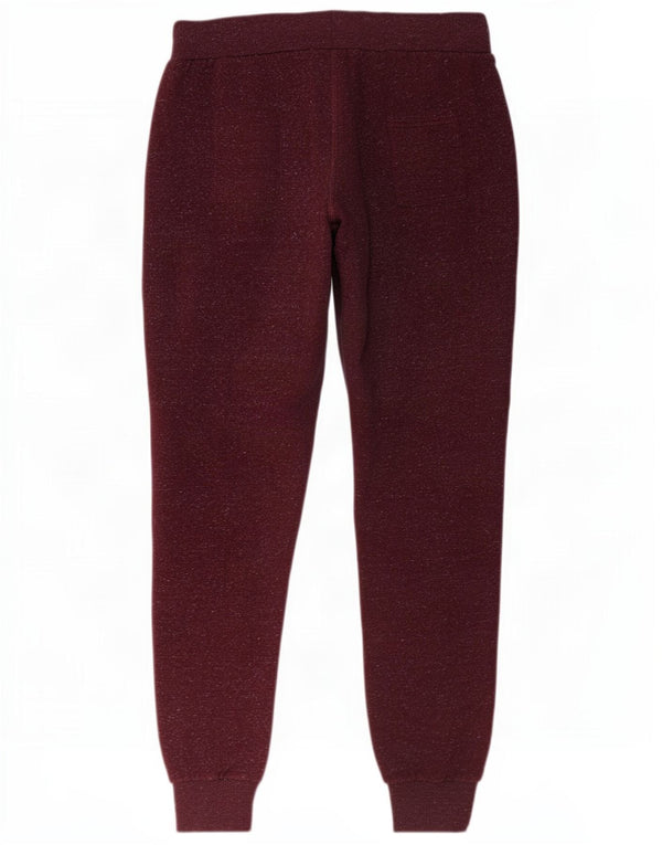 Pantaloni de trening Superdry Slim Fit pentru bărbați Pantaloni de jogging Medium Burgundy Flecked