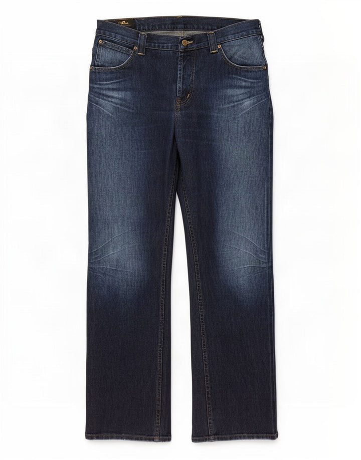 Blugi pentru bărbați Lee Roscoe Bootcut W34 L34 Bumbac albastru