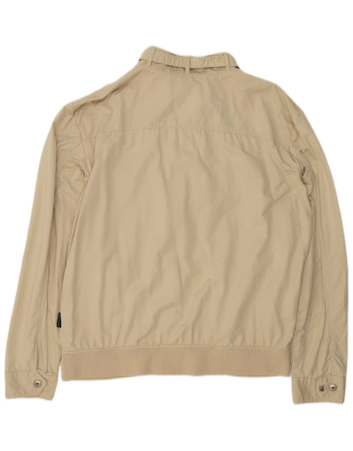 Bomber pentru bărbați Sergio Tacchini UK 44 2XL Bej Bumbac