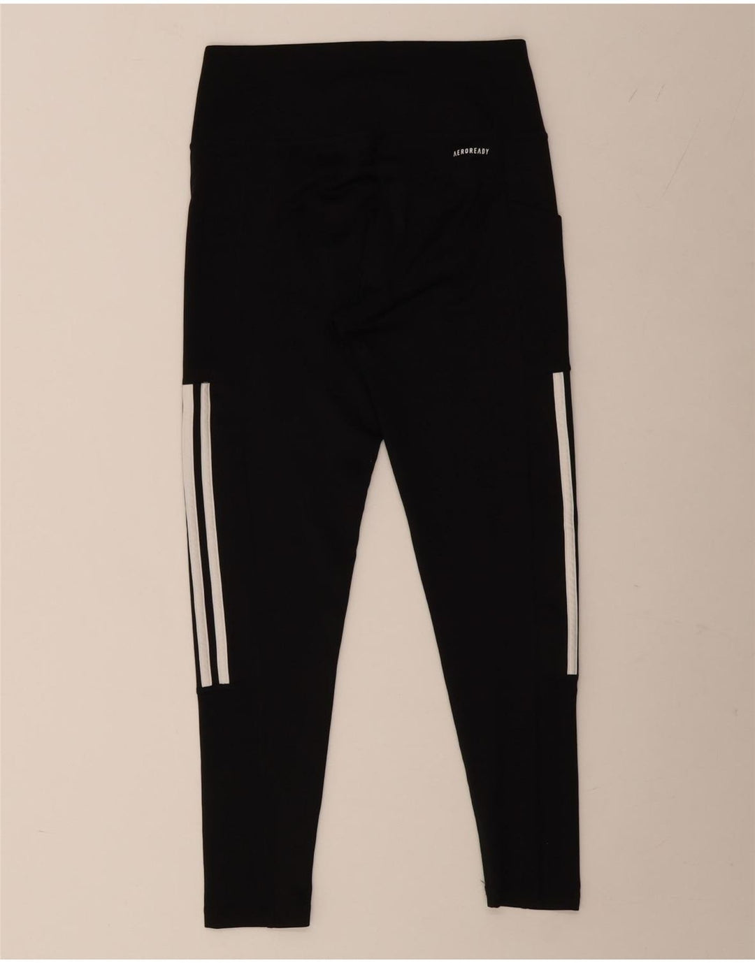 Leggings Aeroready ADIDAS pentru femei UK 12/14 Poliester mediu negru