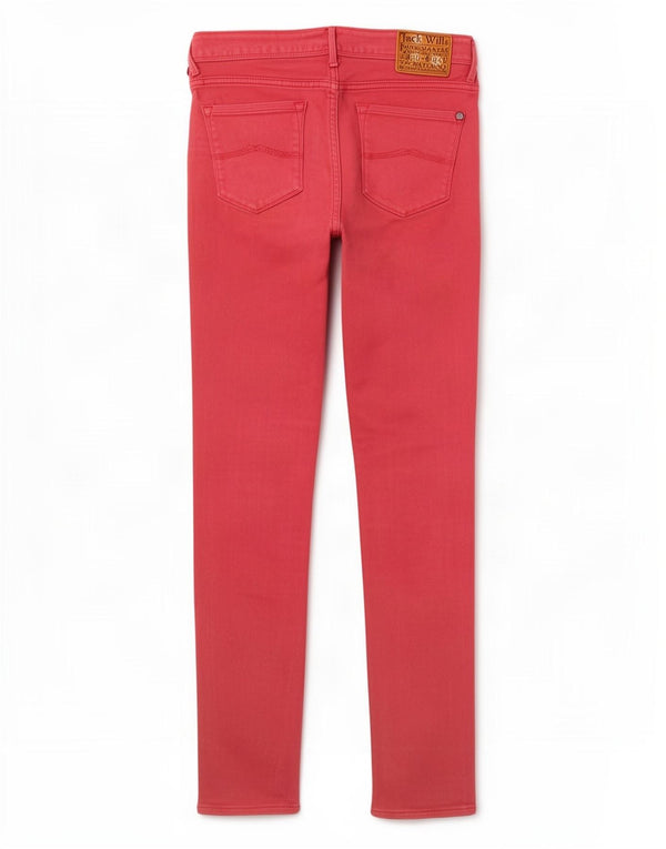 Jack Wills Womens Skinny Jeans UK 4 XS W30 L31 Pink