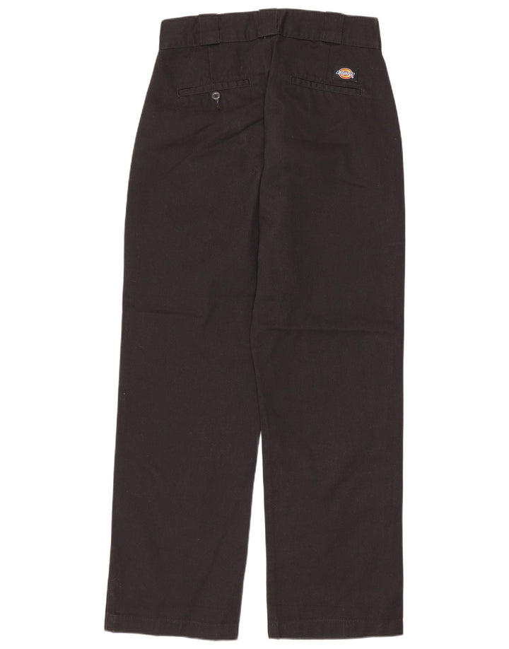 Pantaloni chino drepti pentru femei Dickies L26 L26 Poliester negru
