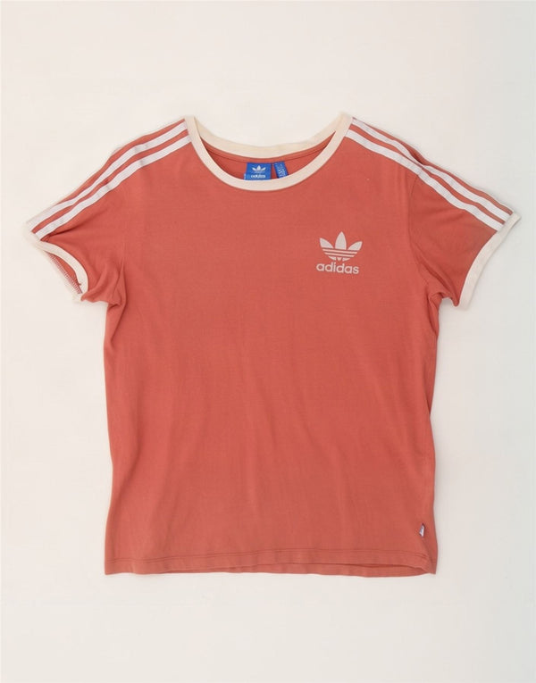 Tricou supradimensionat pentru bărbați Adidas UK 6 XS bumbac portocaliu