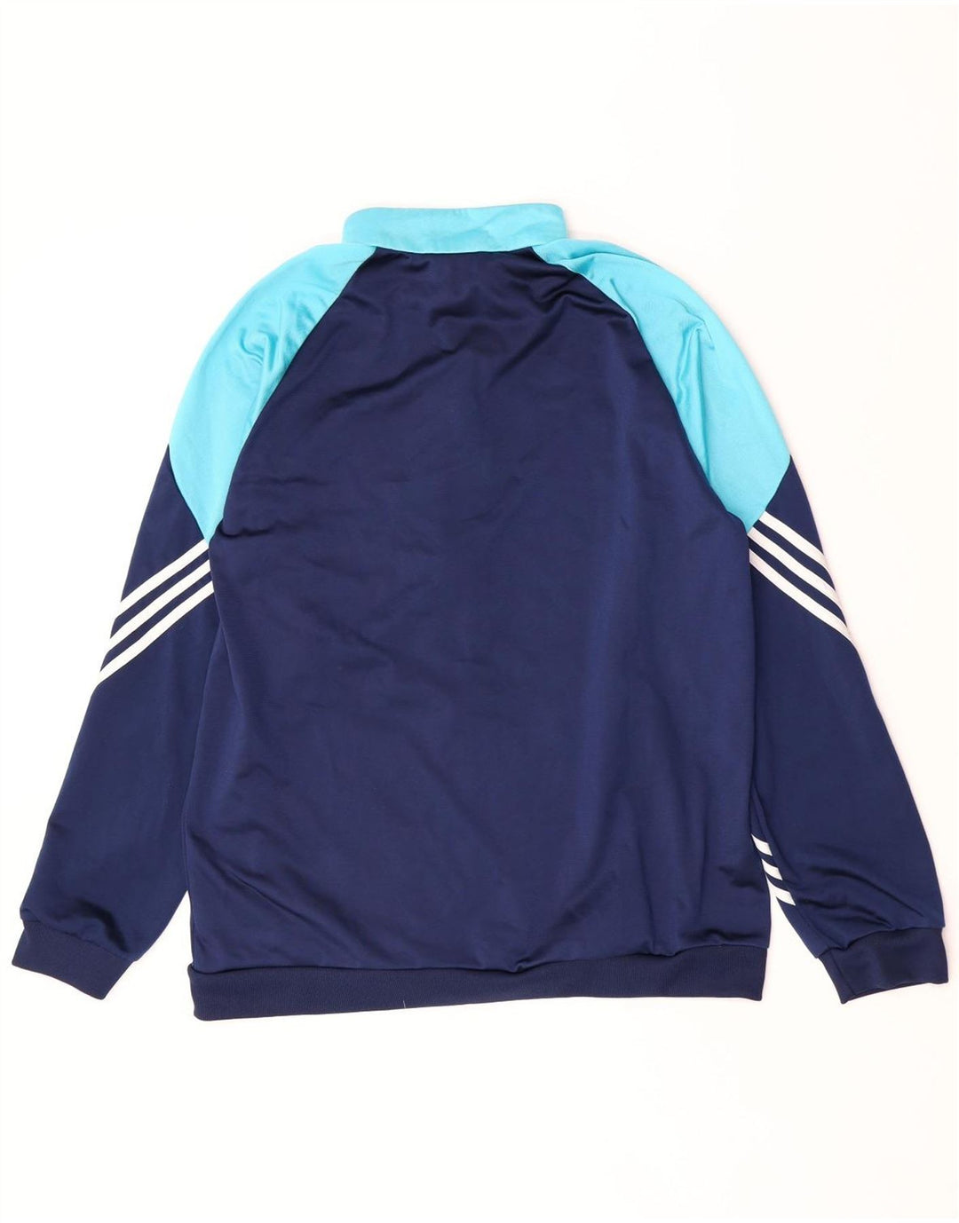 Jachetă de trening pentru bărbați Adidas, XL, albastru bleumarin, poliester color bloc