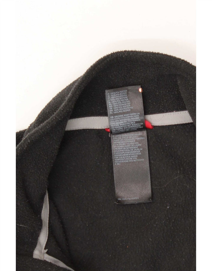 The North Face Womens Liner Fleece Jacket UK 16 Large Black Polyester