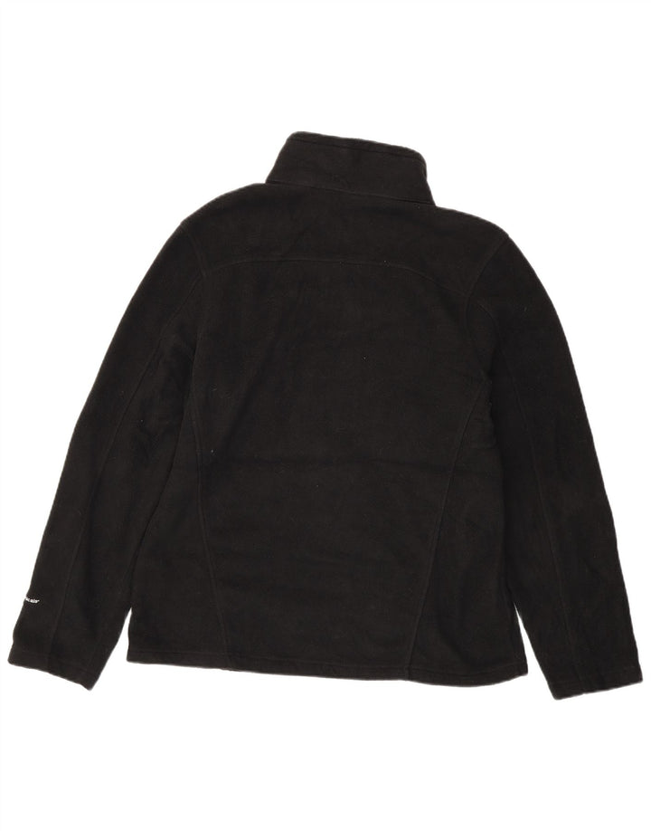 Pulover din lână pentru bărbați Eddie Bauer, cu fermoar, negru, poliester