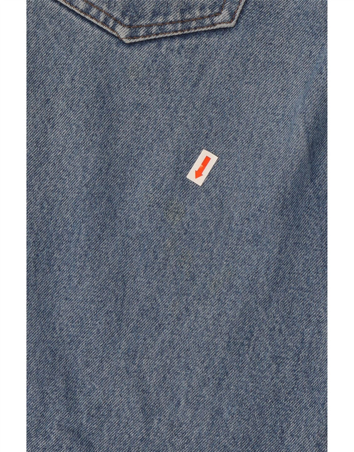 Blugi conici pentru femei Vintage W26 L27 Albastru