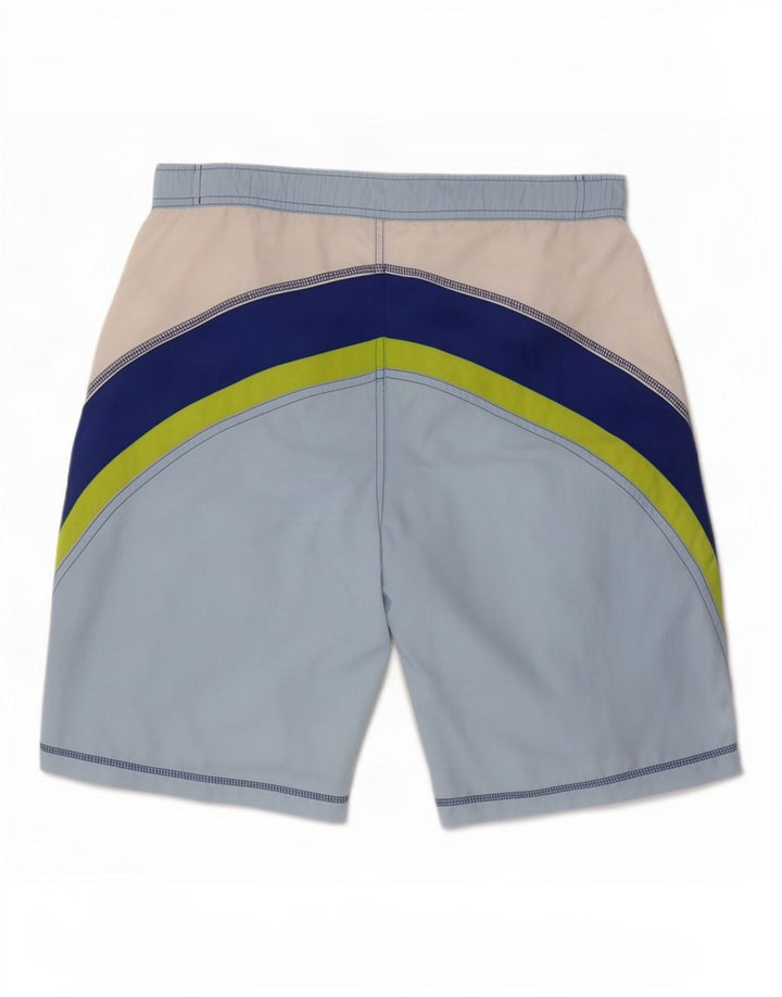 Pantaloni scurți de înot Champion pentru bărbați, mici, alb, din poliamidă color bloc