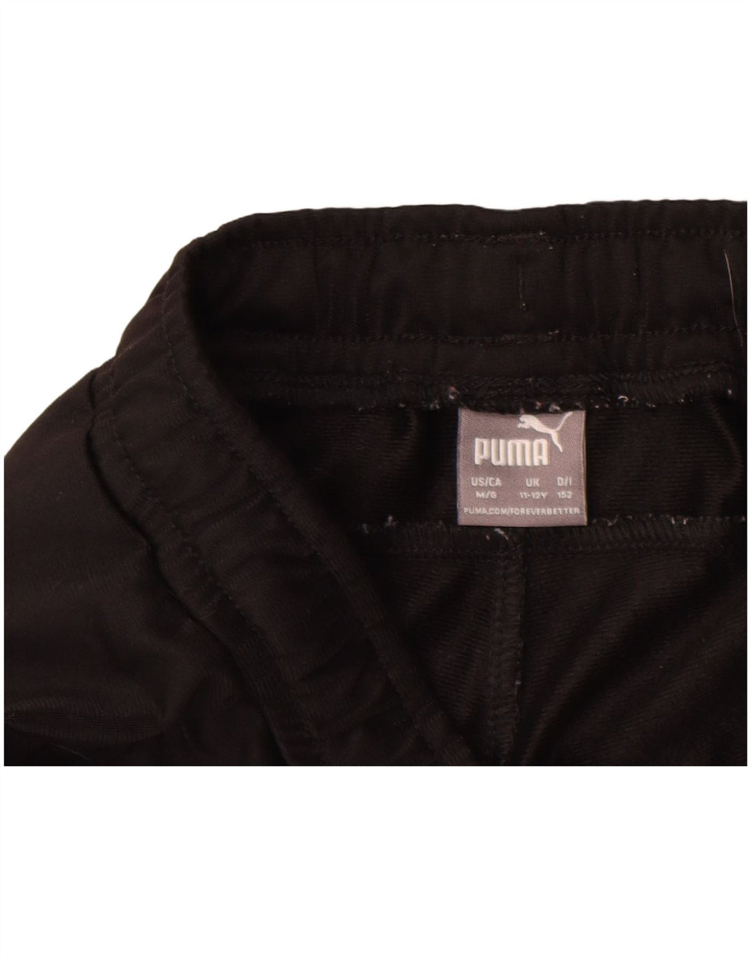 Pantaloni de trening PUMA pentru băieți 11-12 ani negri