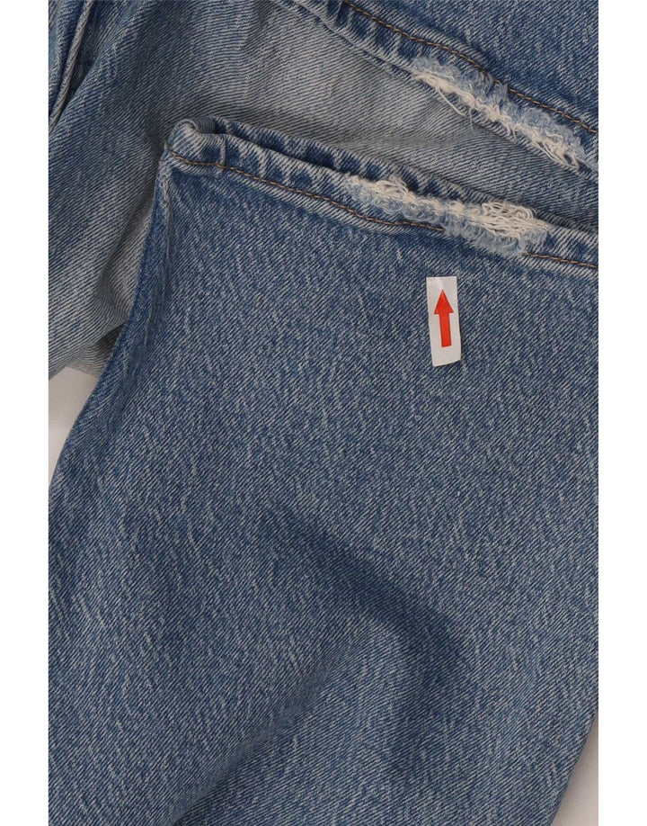 Blugi Levi's Wedgie Straight pentru femei W31 L28 Bumbac albastru