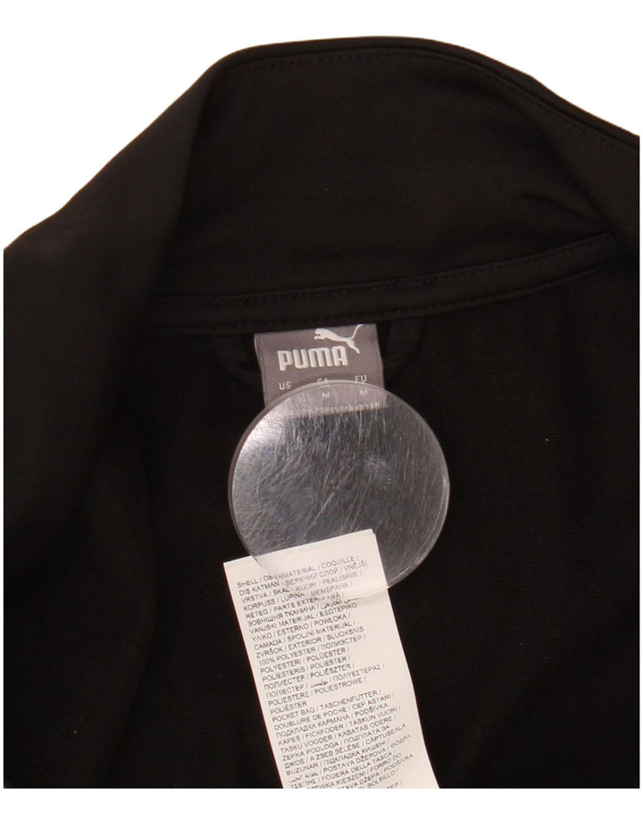 Jachetă de trening PUMA pentru femei UK 14 Medium Black Colorblock Poliester