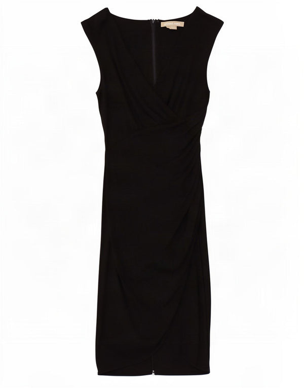 Rochie teacă fără mâneci pentru femei Michael Kors US 6 Medium Black