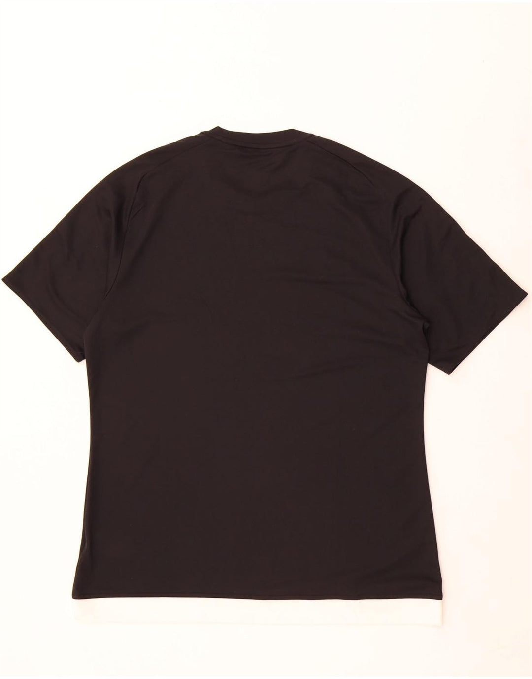 Tricou Adidas Climalite pentru bărbați Top mare, negru, poliester color bloc