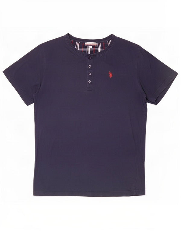 U.S. Polo Assn. Tricou pentru bărbați Top XL Bumbac bleumarin