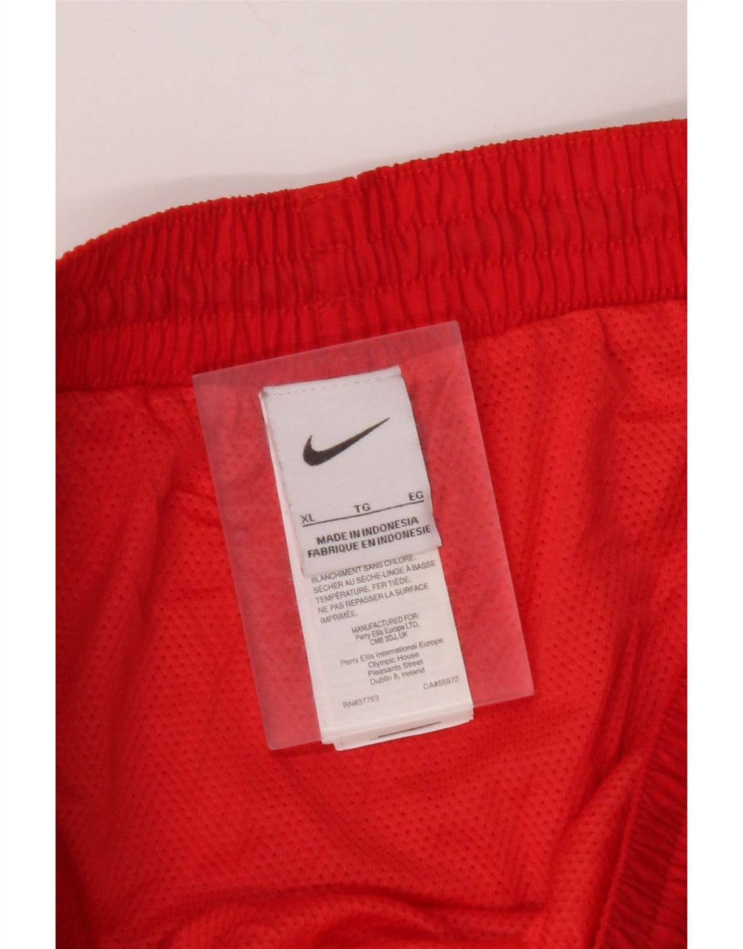 Pantaloni scurți de înot grafic pentru bărbați NIKE XL poliester roșu