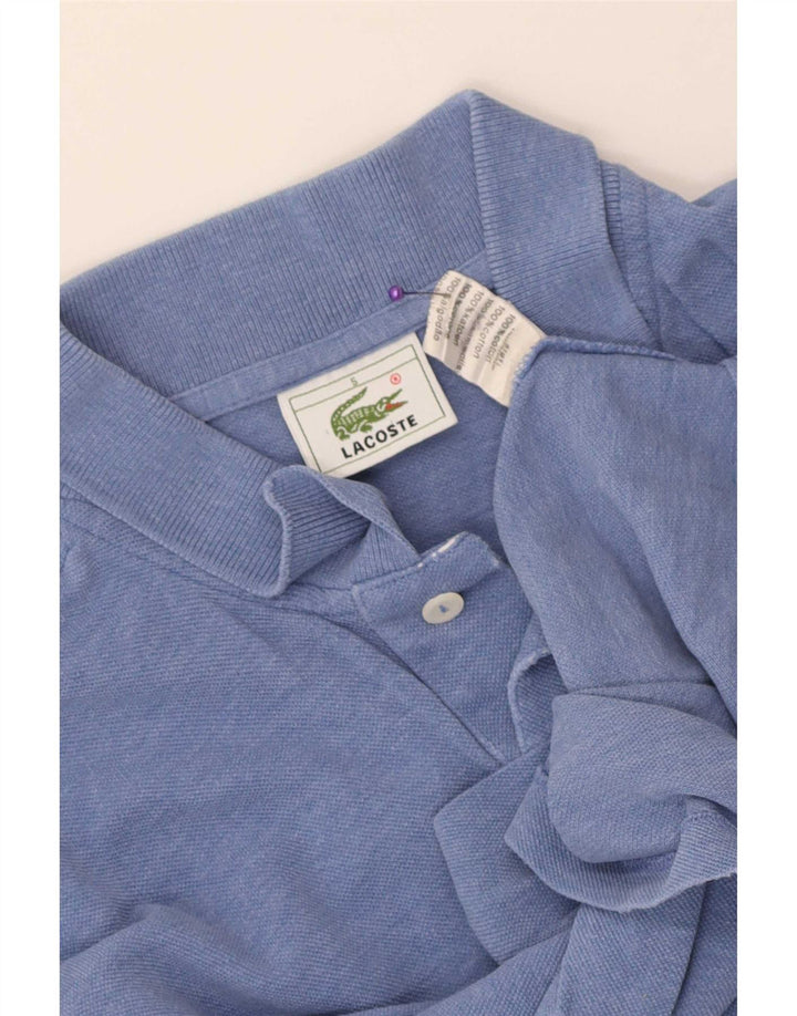Tricou polo Lacoste pentru bărbați mărimea 5 mare, albastru, bumbac