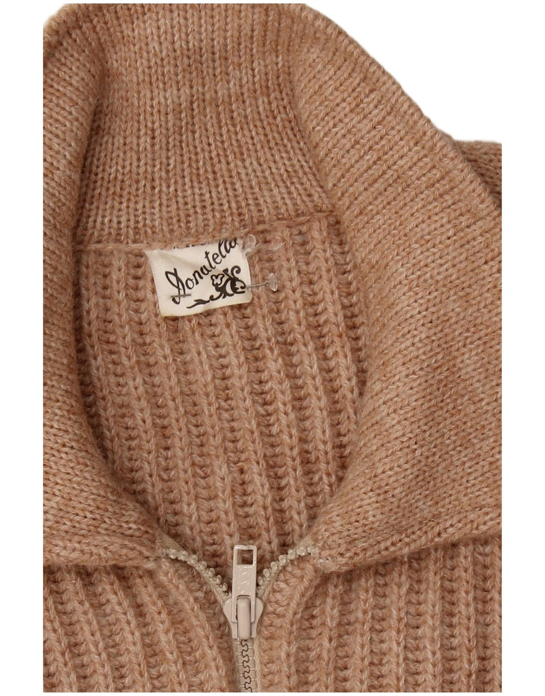 Pulover cardigan pentru femei Donatella UK 18 XL maro