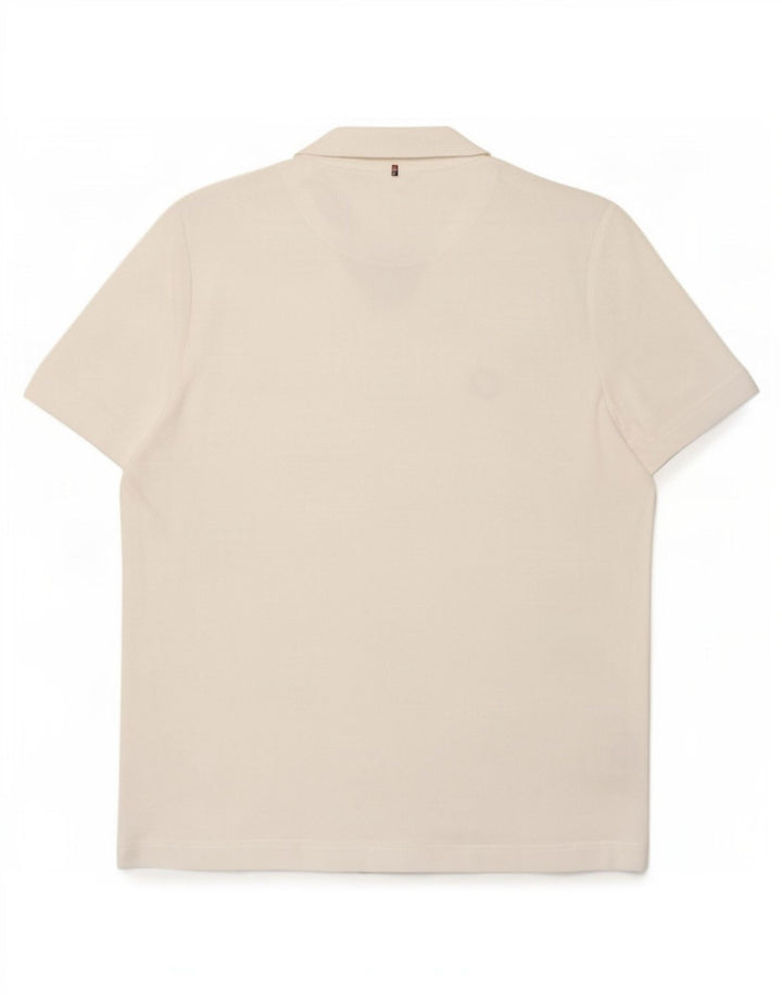 Tricou polo Pretty Green pentru bărbați XL Bumbac alb