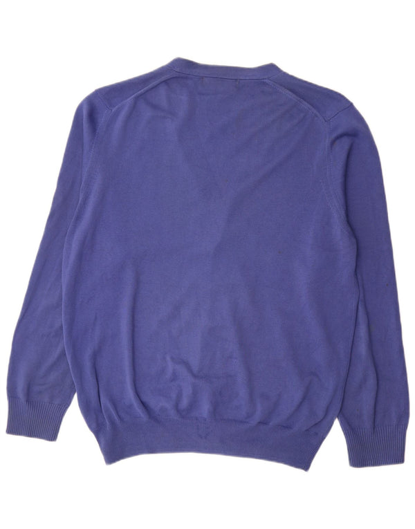 Pulover cardigan pentru bărbați Zara, mare, albastru