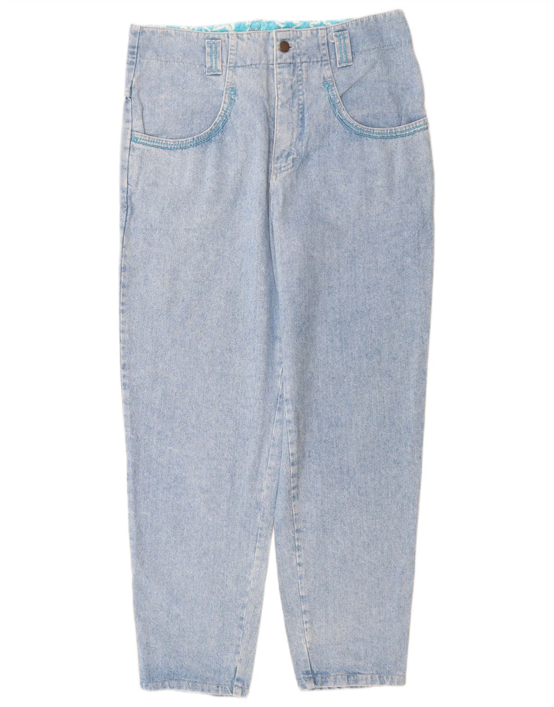 Blugi conici pentru femei Mash IT 46 Large W30 L30 Blue Bumbac