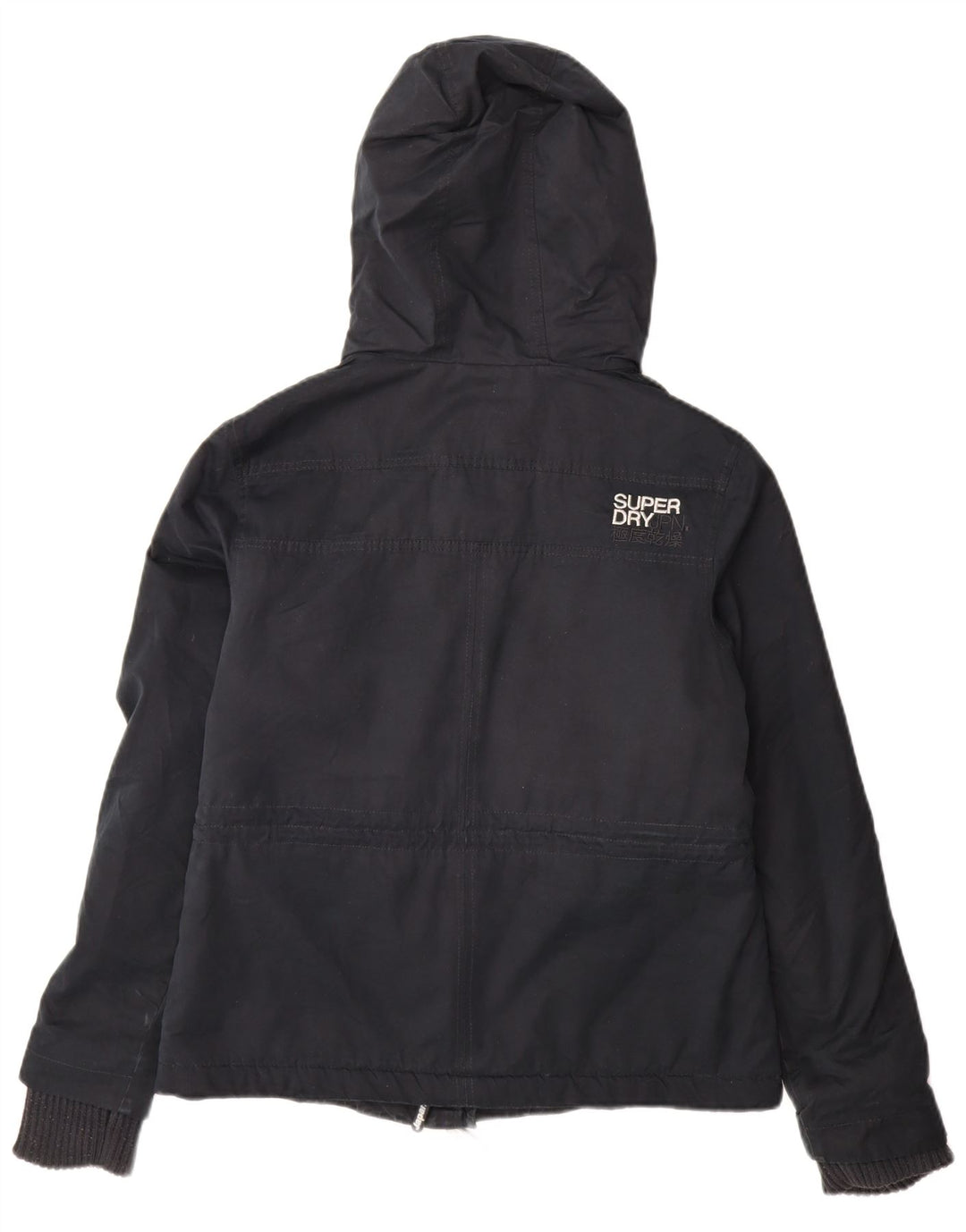Jachetă Windbreaker The windparka pentru femei Superdry UK 14, mare, bleumarin
