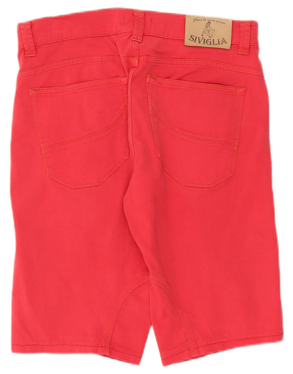 Pantaloni scurți casual pentru bărbați SIVIGLIA W31 Bumbac Roșu Mediu