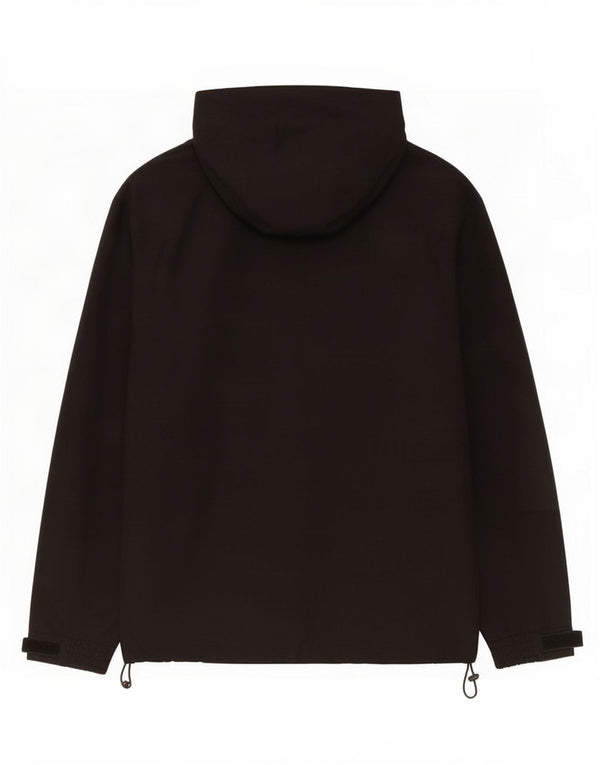 Jachetă de ploaie cu glugă cu glugă Helly Hansen pentru bărbați UK 40 Poliester negru mare