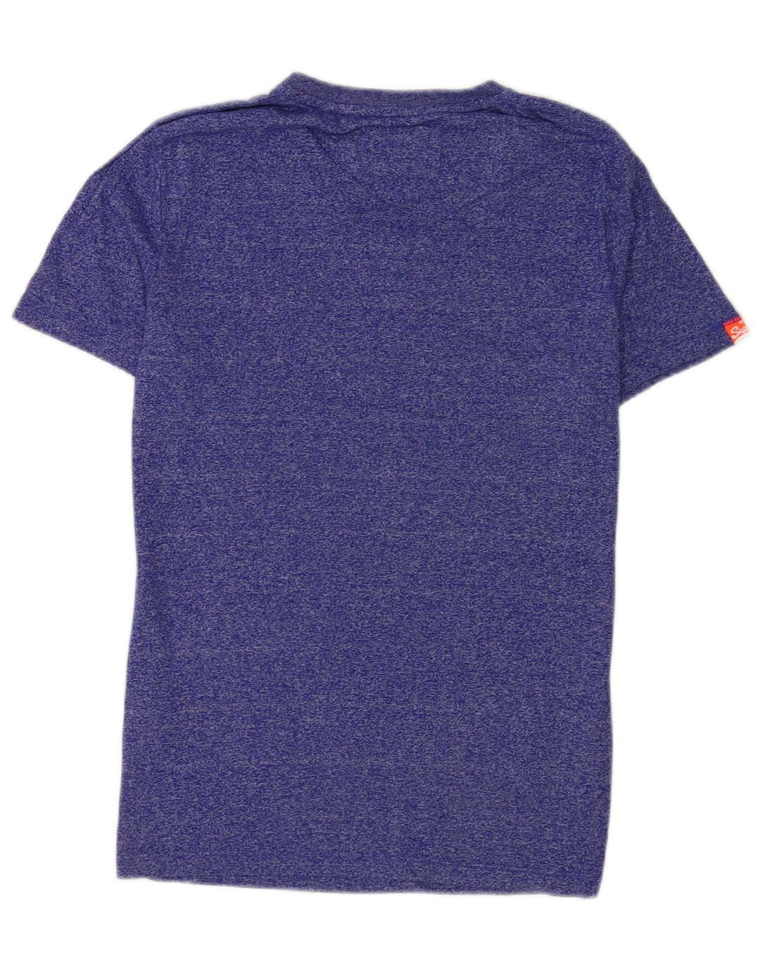 Tricou Superdry pentru bărbați Top mic albastru bumbac cu pete
