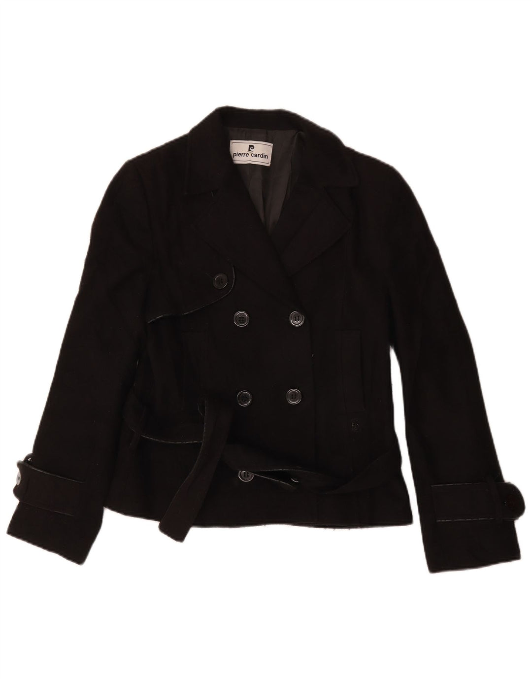 Palton pentru femei Pierre Cardin IT 46 Poliester negru mare