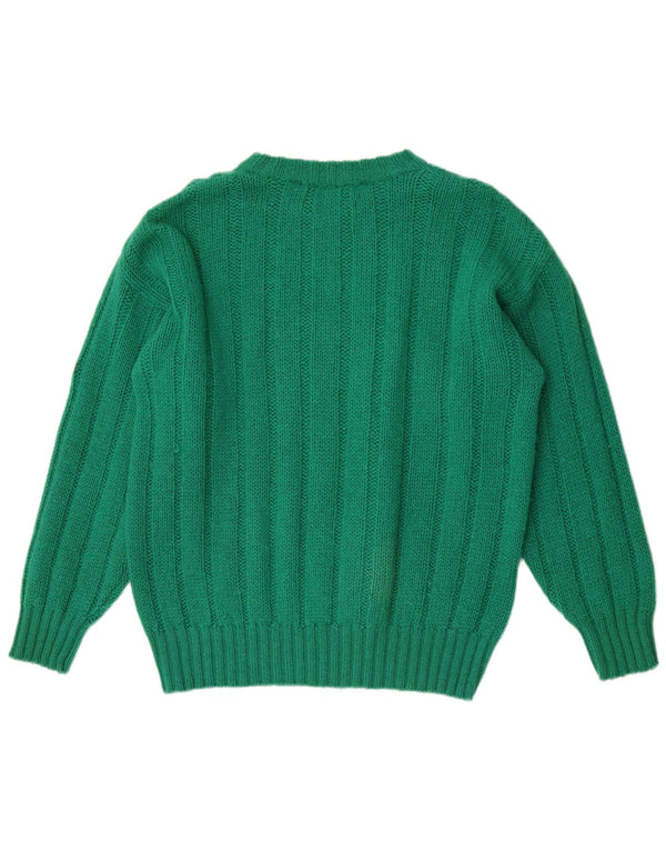 Marina Yachting Pulover pentru damă cu gât crew pulover UK 20 2XL Lână verde