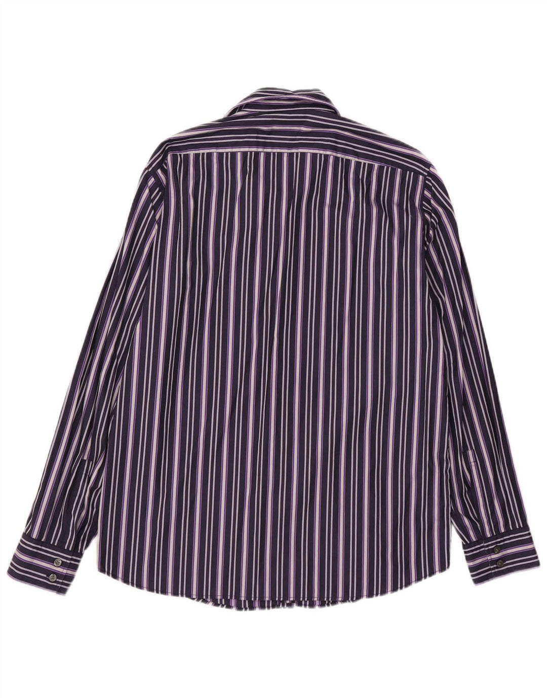 Cămașă pentru bărbați Hugo Boss, bumbac cu dungi mov