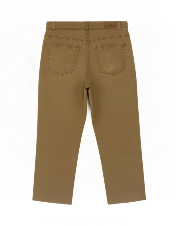 Pantaloni casual drepti pentru bărbați Cherokee L38 L28 Bumbac kaki