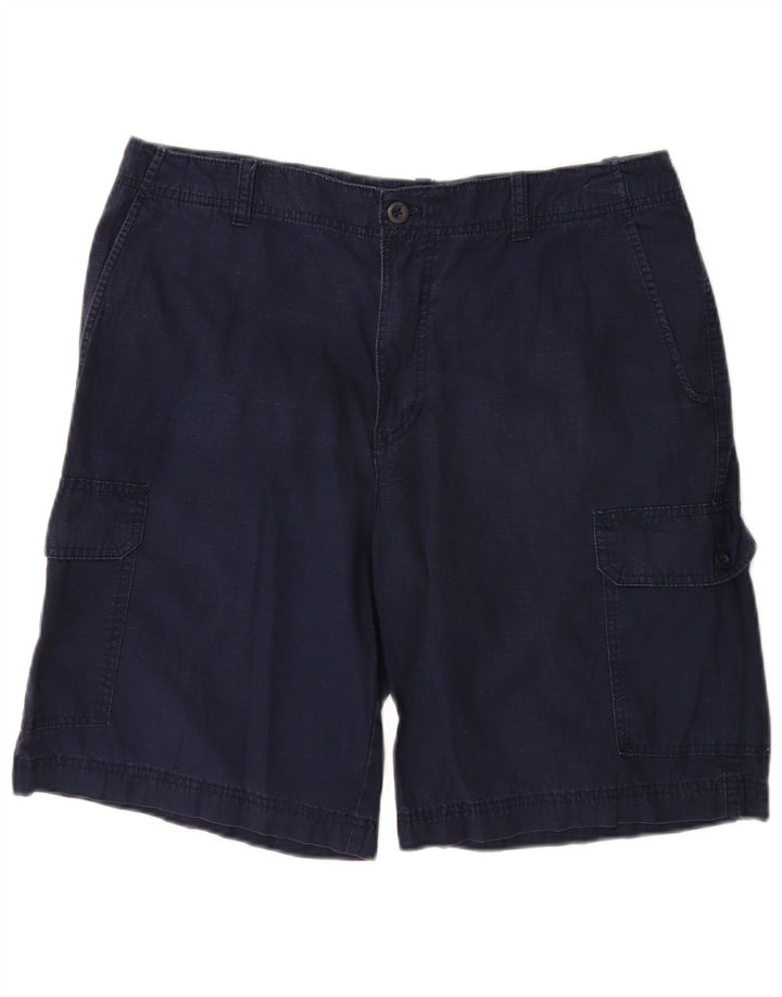 Pantaloni scurți cargo pentru bărbați Izod W34, mari, albastru, bumbac