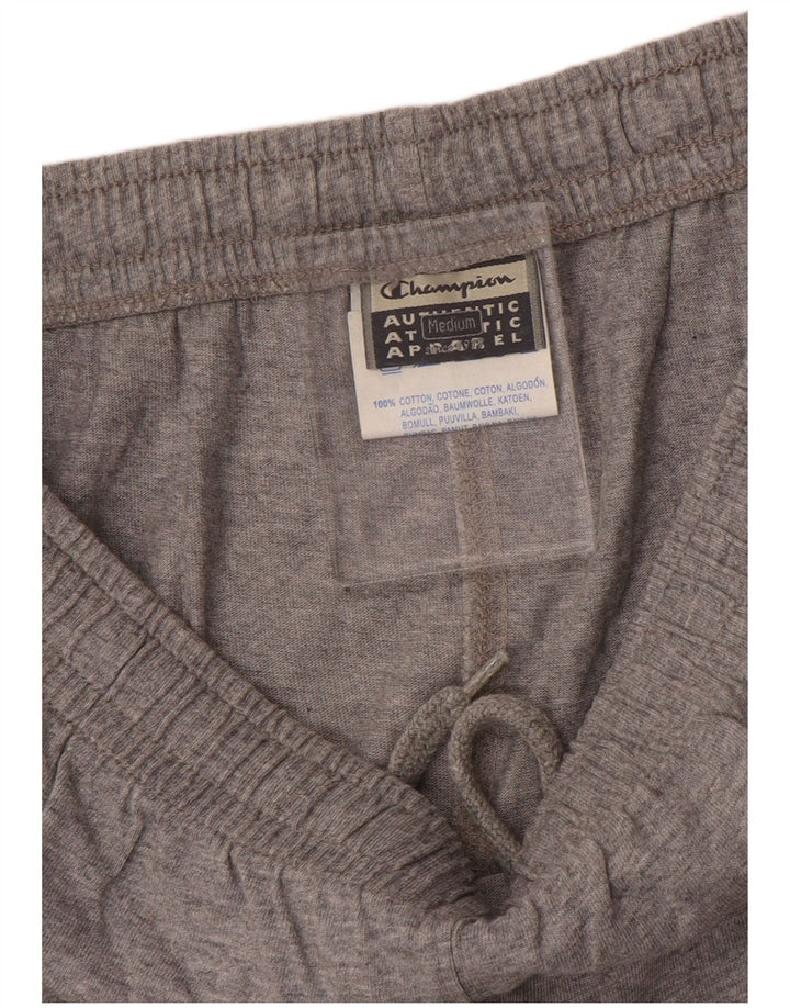 Pantaloni de trening Champion pentru bărbați, bumbac gri mediu
