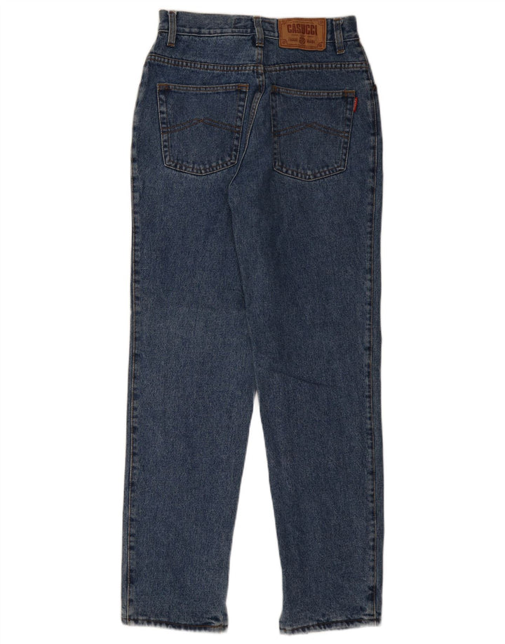 Blugi conici pentru femei Casucci W26 L31 Bumbac albastru