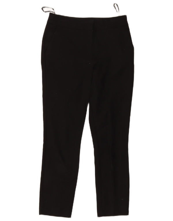 Pantaloni cropped pentru femei Warehouse UK 8 Mici L30 L25 Bumbac negru
