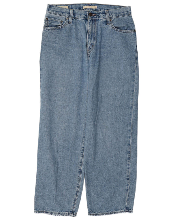 Blugi Levi's Baggy Dad Loose W26 L28 Blue Bumbac