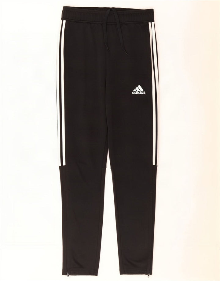 Pantaloni de trening Adidas Aeroready pentru bărbați, poliester negru mic