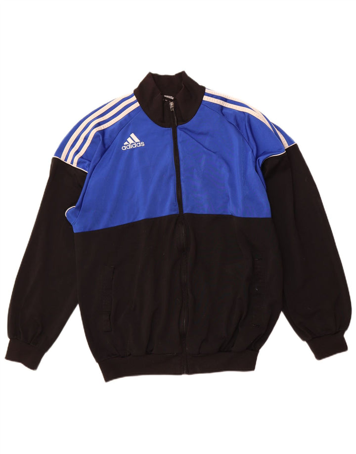 Jachetă de trening pentru bărbați Adidas UK 38/40 Poliester mediu negru